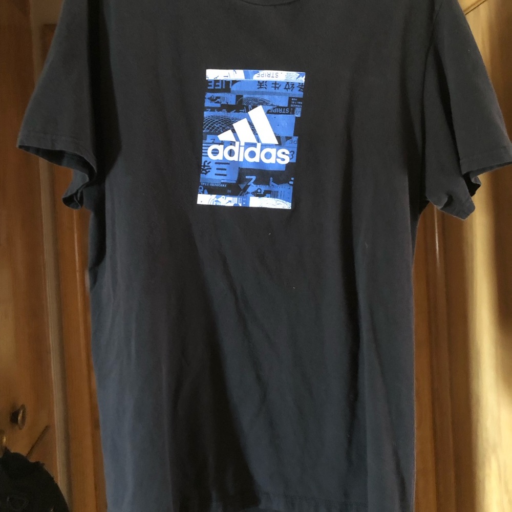 Adidas black men’s tee shirt